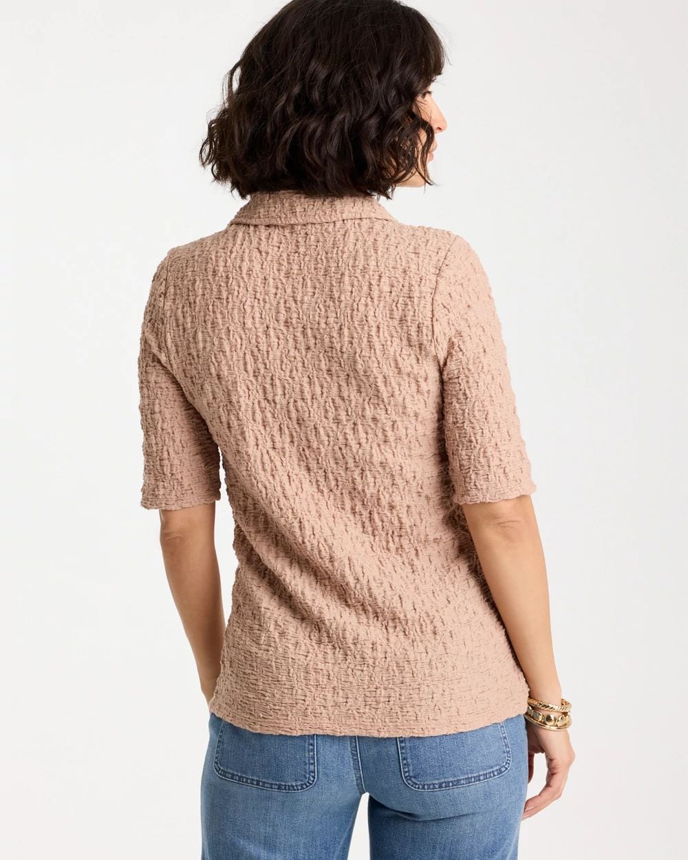 Textured Camp Tee | Chico's